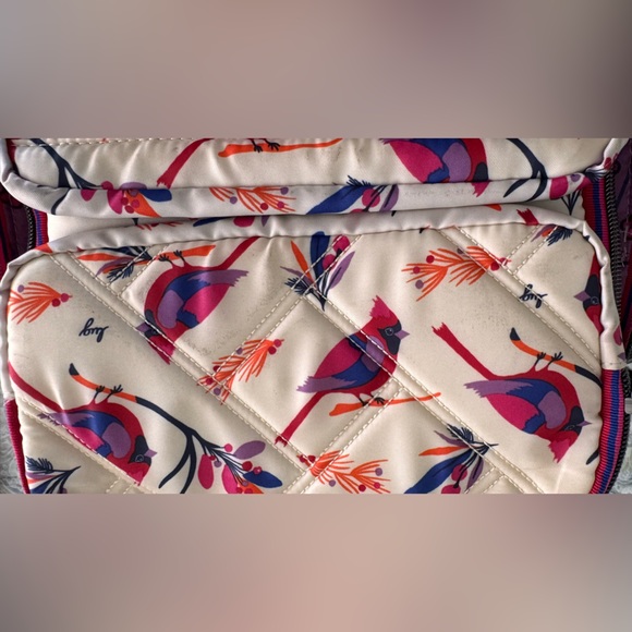 Lug Multicolor Ranger Bird Print Crossbody Bag - Picture 8 of 16
